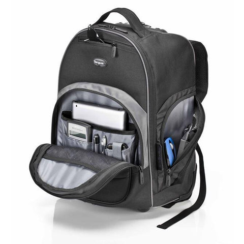 16” Compact Rolling Backpack hidden
