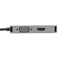USB-C Single Video Adapter with 4K HDMI/DVI/ VGA