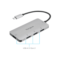 USB-C Multi-Port Hub with 4x USB-A Ports, 10G