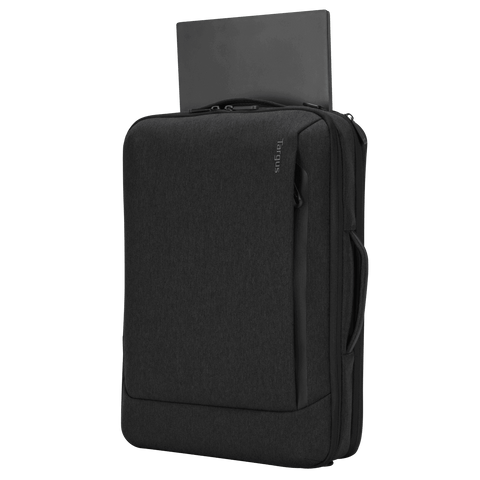 15.6" Cypress Convertible Backpack with EcoSmart® (Black) hidden