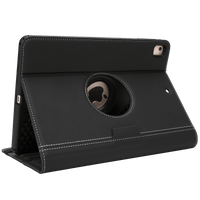 Black VersaVu® Classic Case (Black) for iPad® (2017/2018) (THZ634GL) - In Use Back